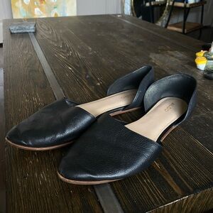 Aldo Black Pointed Flats